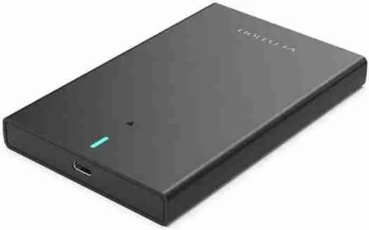 2.5 Inch SATA Hard Drive Enclosure (USB 3.1 Gen 2-C) Black
