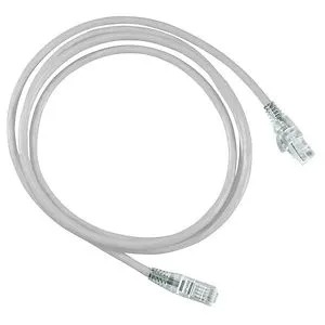 GN-C6A-UTP-01M-GR-26 GIGANET UTP CAT6A 26 AWG LSZH 1M Grey Patch cords