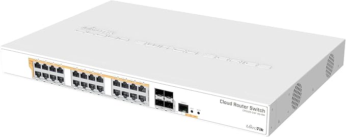 MikroTik CRS328-24P-4S+RM 24 Port Gigabit Ethernet Switch