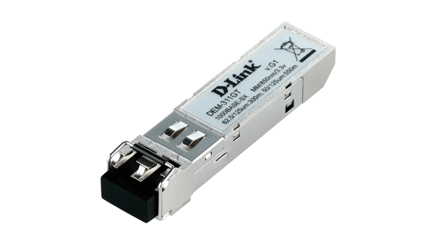 Dlink DEM-311GT 1-port SFP SX MM Fiber Transceiver 550m