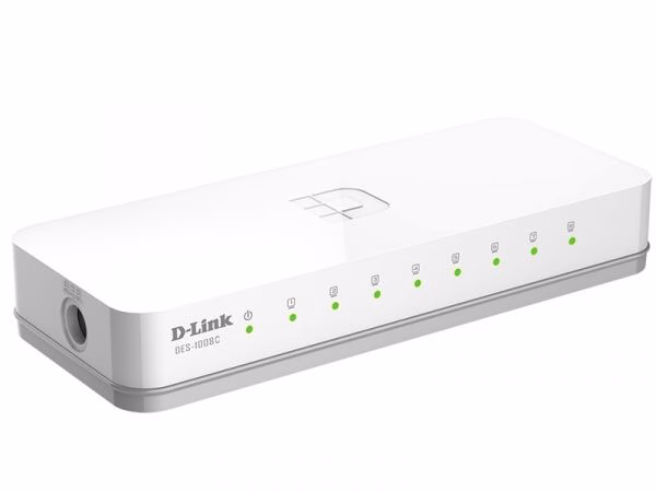 D-Link DES-1008C/B 8 port 10/100Base-T unmanged switch
