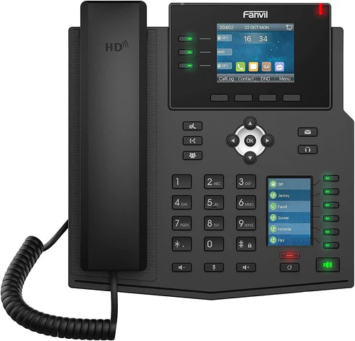 Fanvil X6U 6-Line Ultra-Elegant Gigabit IP Phone
