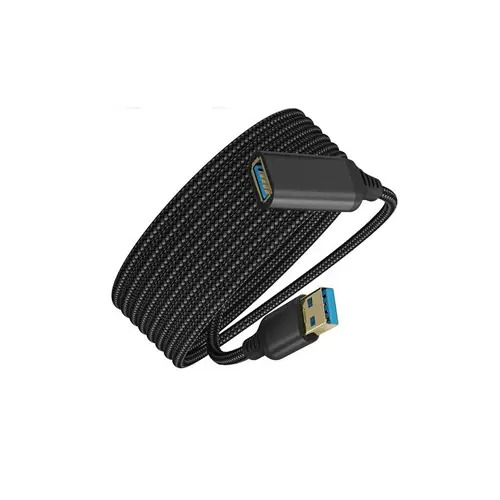 USB 3.0 Type-A Male to Type-A Female Active Extension Cable 5M Black