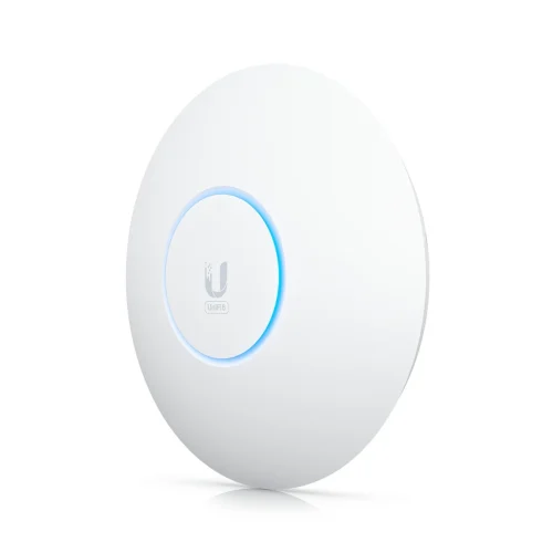 UbiQuiti Unifi 6 Enterprise 802.3at 2.4 5 6 GHz (U6-ENTERPRISE)-Ceiling-mounted WiFi 6E AP with 10 spatial streams