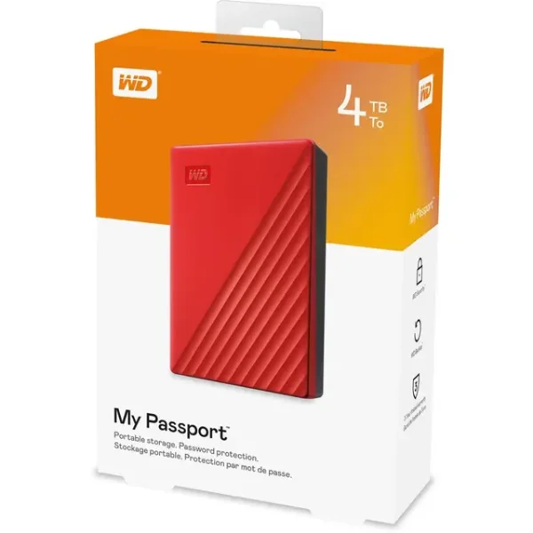 WD MY BOOK 4TB External Hard Drive