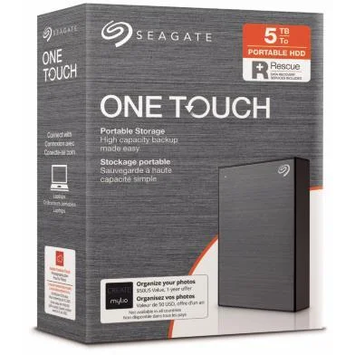 Seagate Portable 5TB One Touch External Hard Drive