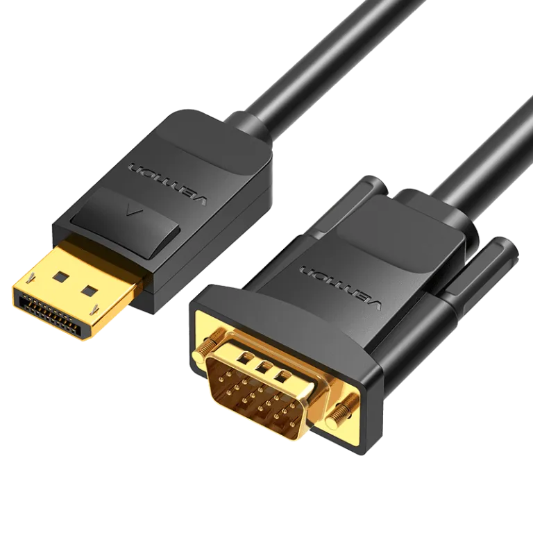 Vention DP to VGA Cable 1.5M Black