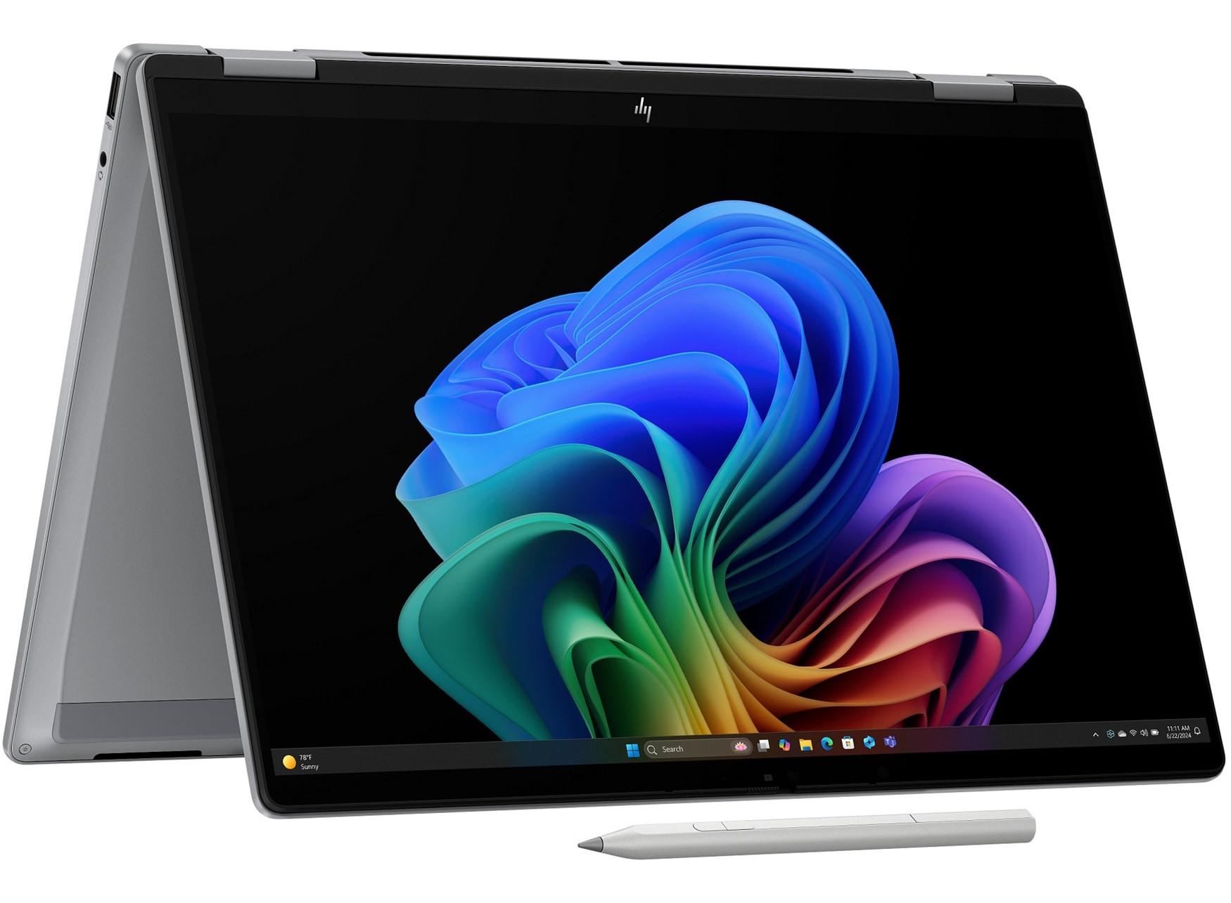 Laptop, desktop and all-in-one computers at a workspace