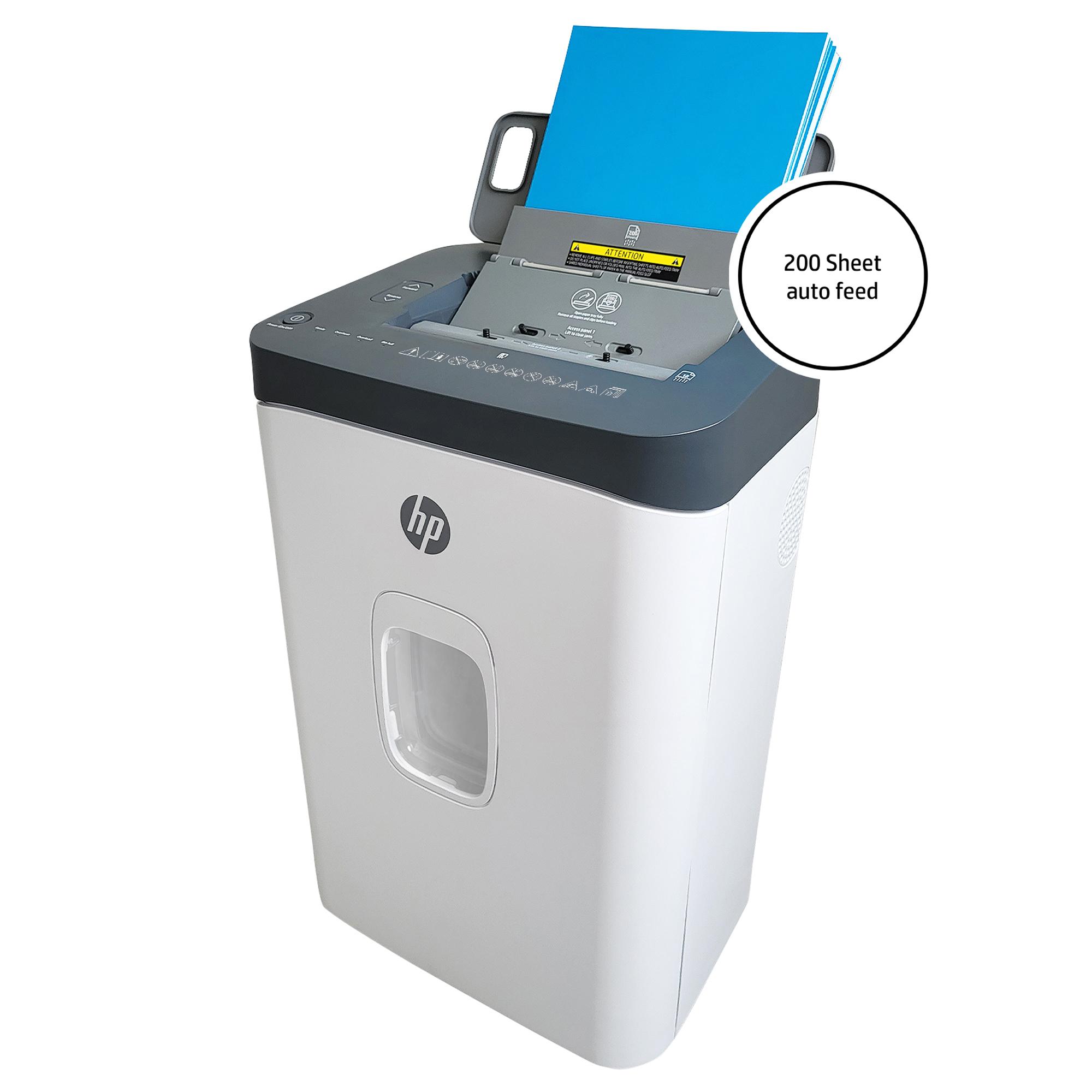 HP Pro Shredder Auto 200CC (10/200 Sheets) - Image 3